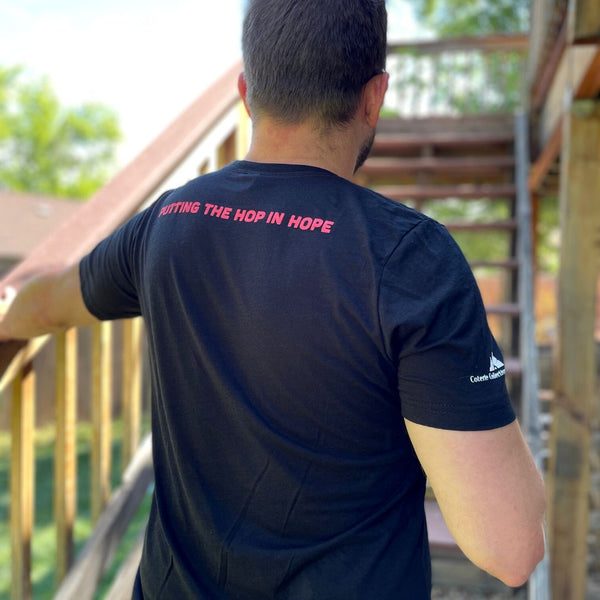 Putting the Hop in Hope- Black Tee - Unisex
