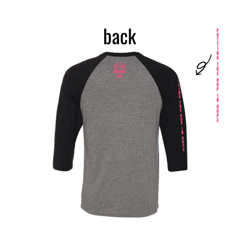 3/4 Sleeve DFP Baseball Tee - Unisex